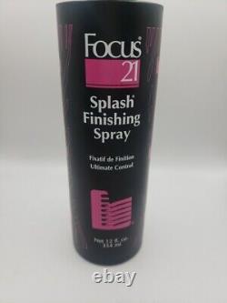 NEW Focus 21 Splash Ultimate Control Finishing Spray 12 Oz Extra Hold