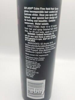 NEW Focus 21 Splash Ultimate Control Finishing Spray 12 Oz Extra Hold