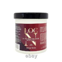 NEW! LOC N Edge Gel EXTRA HOLD 16 Oz. LEMON GRASS Pack of 3