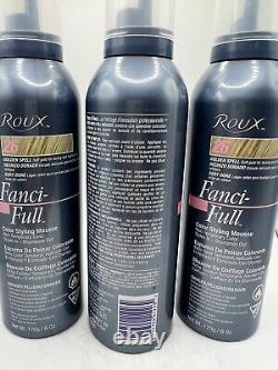 NEW LOT 3 Roux Fanci-Full Instant Color Mousse 26 Golden Spell 6 oz Hair NOS