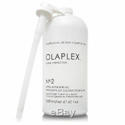 NEW Olaplex No. 2 Bond Perfector 67.62 oz. /2000 ml. Authentic Company Seal