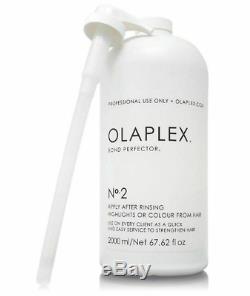 NEW Olaplex No. 2 Bond Perfector 67.62 oz. /2000 ml. Authentic Company Seal