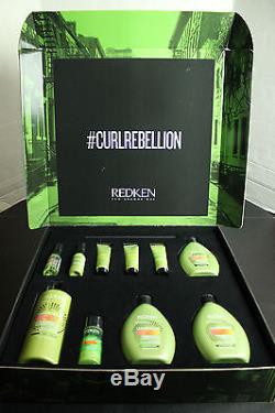 NEW! Redken Curvaceous 10 Piece Box Set For ALL Curl Types Over $200 VALUE