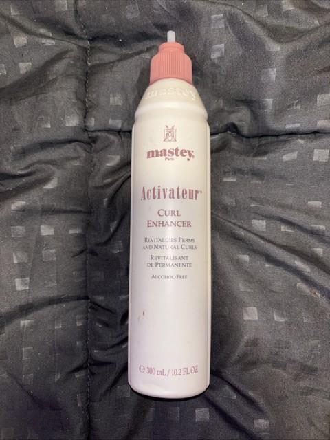 Nos Mastery Paris Actuvateur Curl Enhancer 10.2 Fluid Ounce Bottle Missing Lid