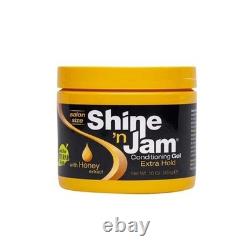 Natural Hair Gel Set 16oz x 3, Alcohol Paraben Free