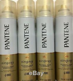 New 4 Pantene Air Spray Alcohol Free Hair Spray #4 Extra Strong Hold