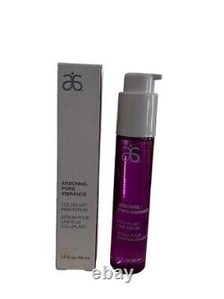 New ARBONNE Pure Vibrance Colorlast Hair Serum Leave-in Smoothing 1.7 Oz In Box