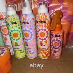 New- Amika Try Me Kit 9 Pieces- Limited Edition Bag Included- FREE SHIPPING