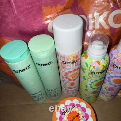 New- Amika Try Me Kit 9 Pieces- Limited Edition Bag Included- FREE SHIPPING