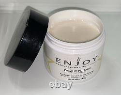 New! Enjoy Creamy Hair Pomade Original White Container 3.35 Oz