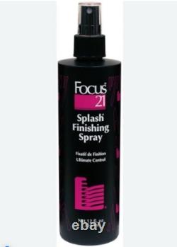 New Focus 21 Splash Ultimate Control Finishing Spray 12 Oz Extra Hold RARE New Focus 21 Splash Ultimate Control Finishing Spray 12 Oz Extra Hold RARE