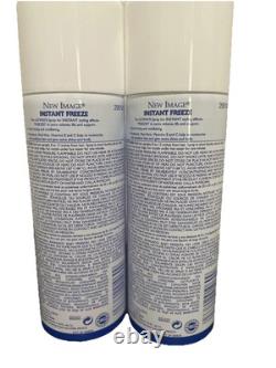 New Image Instant Freeze Ultimate Hold Hairspray LOT OF 2 CANS 6.1 Oz Each
