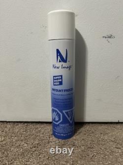 New Image Instant Freeze Ultimate Hold Styling Hair Spray Super Salon Size 14oz