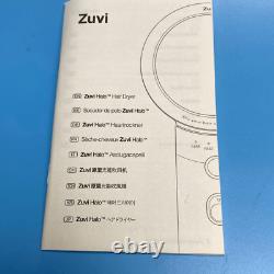 New ZUVI halo hair dryer infrared 2 nozzle + diffuser