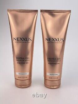 Nexxus Exxtra Defining Gel Texture Strong Hold 8.5 Oz Lot Of 2 Original Formula