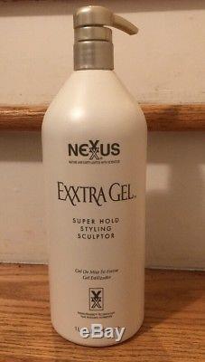 Nexxus Exxtra Gel Super Hold Styling Sculptor 33.8 Oz