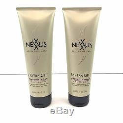 Nexxus Exxtra Gel Superior Hold Sculpting Salon Hair Care 8.5 Fl Oz 2 Pack New