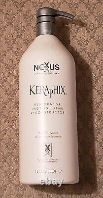 Nexxus Keraphix Restorative Protein Creme Reconstructor 33.8 oz Fast