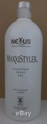 Nexxus Maxxistyler Sculpting Spray Gel 33.8 oz NOS Original Salon Formula