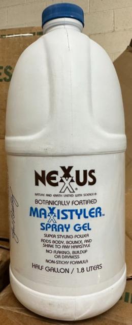 Nexxus Maxxistyler Spray Gel Salon Size 1.9 L / Half Gallon