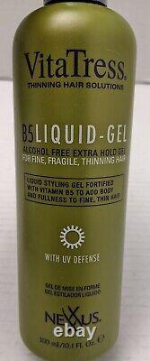 Nexxus VitaTress B5 Liquid Gel Alcohol Free 10.1 oz Free Shipping DISCONTINUED