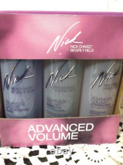 Nick Chavez Advanced Volume Styling Mist, Hairspray, Booster Glaze- New