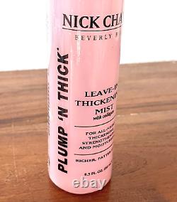 Nick Chavez Beverly Hills 2 Plump'N Thick Leave-In THICKENING MIST 8.5 oz NEW