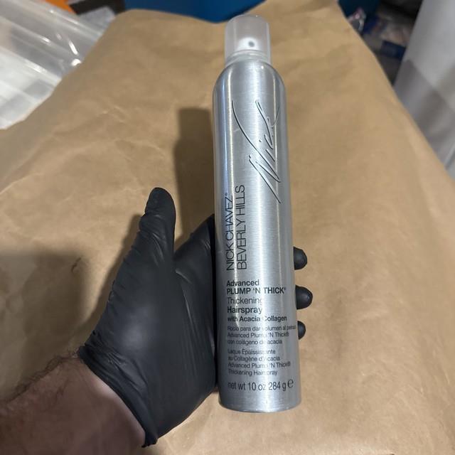 Nick Chavez Plump'n Thick Thickening Hairspray Withcollagen Aerosol 10 Oz Nos