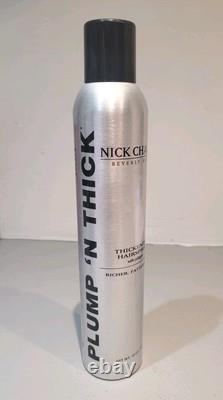 Nick Chavez Plump n Thick Thickening Hairspray with Collagen 10 oz NEW Nick Chavez Plump n Thick Thickening Hairspray with Collagen 10 oz NEW