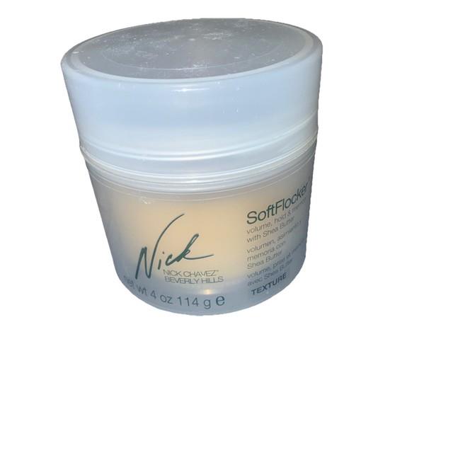 Nick Chavez Soft Flocker Volume Hold & Memory W Shea Texture 4oz Jumbo Rare