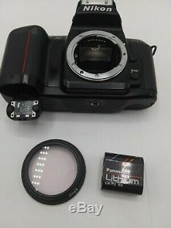 Nikon AF N6006 Camera withNikon AF MICRO NIKKOR 105mm 12.8 lens with carry case