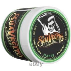 No Shine Hair Pomade 4 oz Water Soluble & Frizz Control for All Hair Types