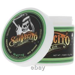 No Shine Hair Pomade 4 oz Water Soluble & Frizz Control for All Hair Types