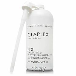 OLAPLEX No. 2 Bond Perfector Hair Treatment 67.62 oz 2000 ml NEW