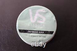 ONE New Vidal Sassoon Defining Wax for Sculpting Shaping Shine Balm Tin Hair HTF