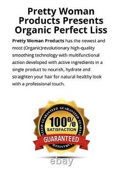 ORGANIC LISS Hair Smoothing Straightener Treatment Shine 1L No Harsh Chemicals
