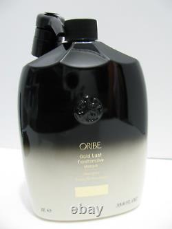 ORIBE Gold Lust Transformative Masque Liter with Pump New in Box 33.8 oz