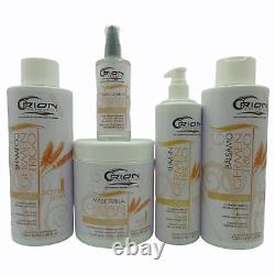 ORION COSMETICS Wheat Germ Line 5 Step Kit tones softens shines