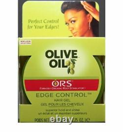 ORS Organic Root Stimulator Olive Oil Edge Control Hair Gel 2.25 Oz
