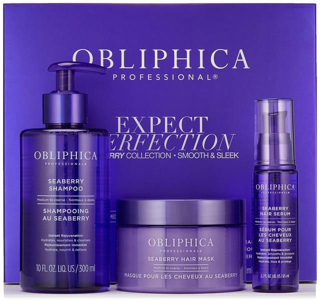 Obliphica Expect Perfection Sleek & Smooth Seaberry Collection Unleash Power