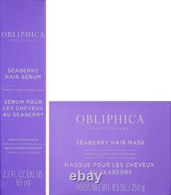 Obliphica Expect Perfection Sleek & Smooth Seaberry Collection Unleash Power
