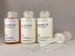 Olaplex No. 1 (100 ml) + No. 2 (100 ml) + No. 3 (100 ml) + Dispenser +FREE SHIPPING