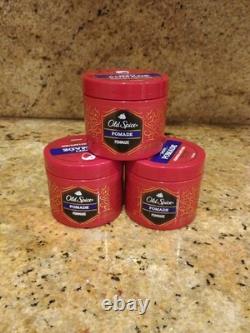 Old Spice Spiffy Pomade Medium Hold & Matte Finish 2.64 oz. Free S&H