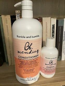 One Bumble And Bumble Mending Shampoo 250ml and one Conditioner 1000ml NEW