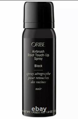Oribe Airbrush Root Touch-Up Spray (Black) 1.8 oz / 75 mL. New