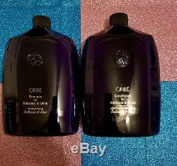 Oribe Shampoo and Conditioner For Brilliance & Shine 33.8 oz / 1 L. SET. PUMPS