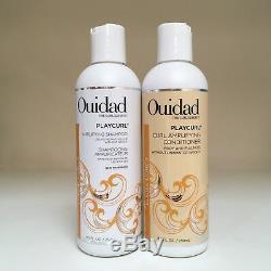 Ouidad Playcurl Amplifying Shampoo, Conditioner & Amplifying Foam SET NEW