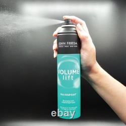 (PACK OF 3) John Frieda VOLUME LIFT HAIR SPRAY for Fine or Flat Hair 10 oz 283 g