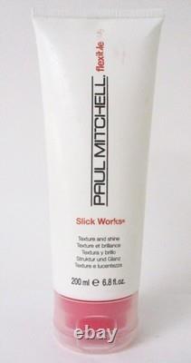 PAUL MITCHELL Slick Works Texture and Shine 6.8 oz Flexible STYLE