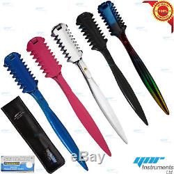 PRO HAIR SHAPER Cutting Trimmer Razor COMB Hairdressing Styling + 5 BLADES